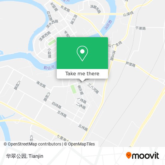 华翠公园 map