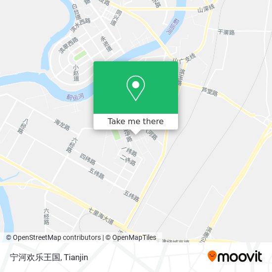 宁河欢乐王国 map