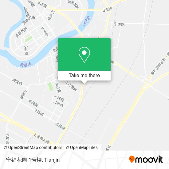 宁福花园-1号楼 map