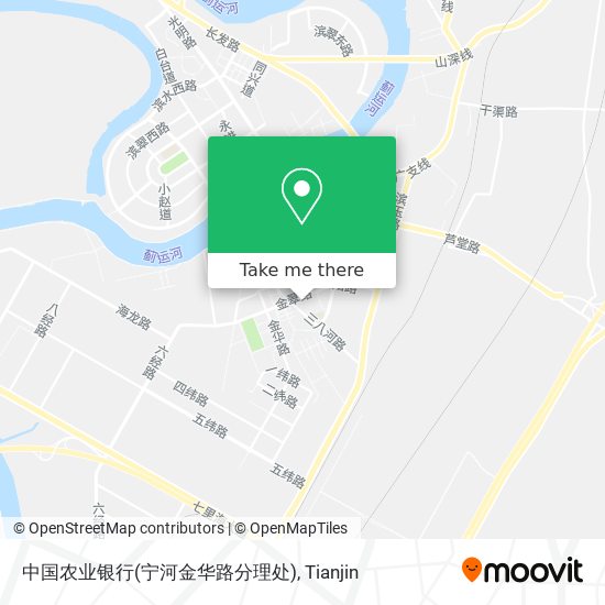 中国农业银行(宁河金华路分理处) map