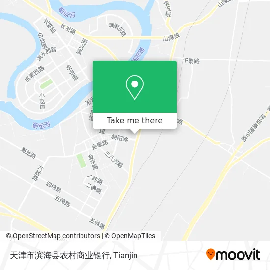 天津市滨海县农村商业银行 map