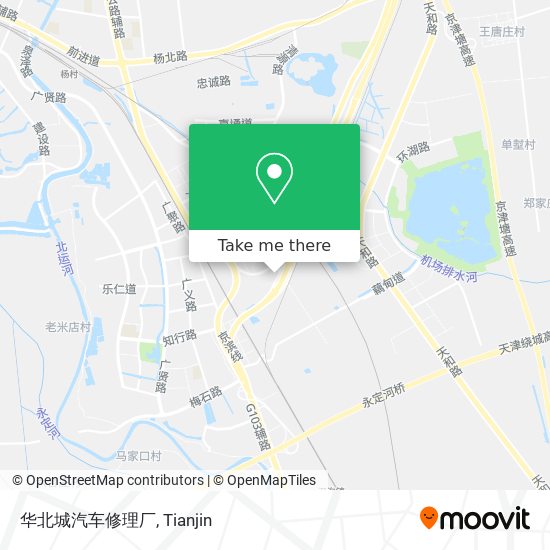 华北城汽车修理厂 map