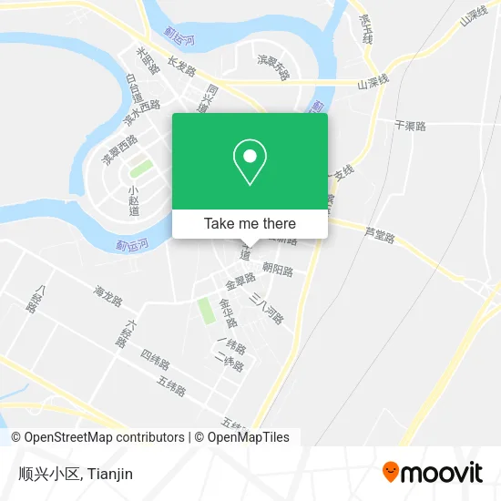 顺兴小区 map