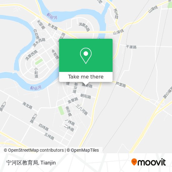宁河区教育局 map