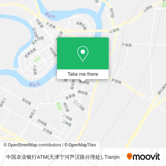 中国农业银行ATM(天津宁河芦汉路分理处) map