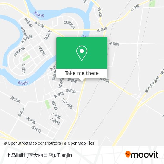 上岛咖啡(蓝天丽日店) map