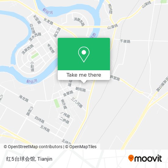 红5台球会馆 map
