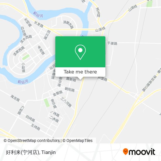 好利来(宁河店) map