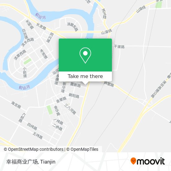 幸福商业广场 map