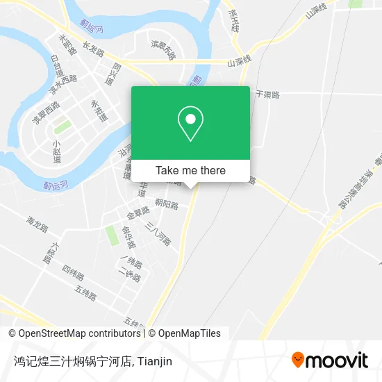 鸿记煌三汁焖锅宁河店 map