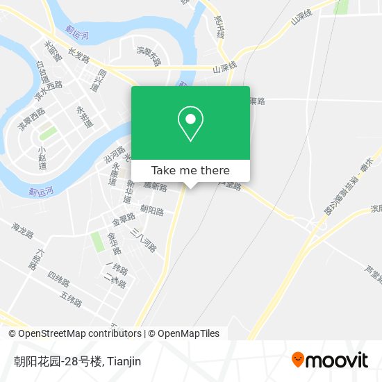 朝阳花园-28号楼 map