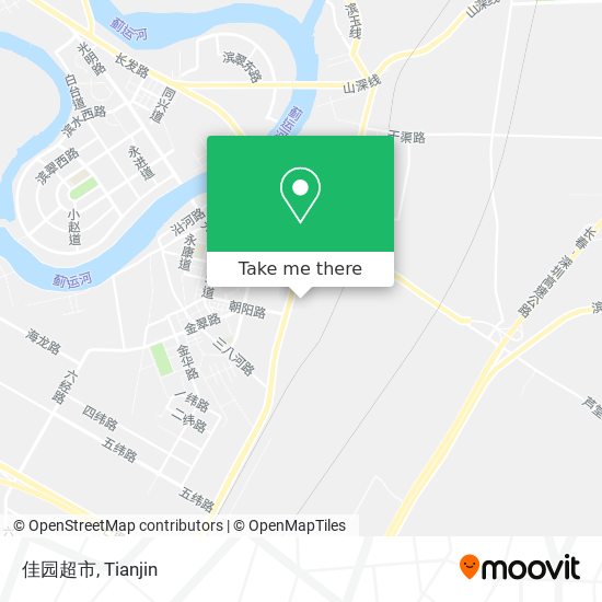 佳园超市 map