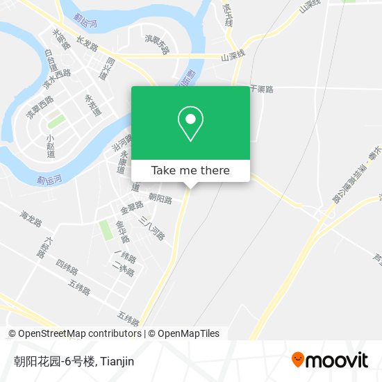 朝阳花园-6号楼 map