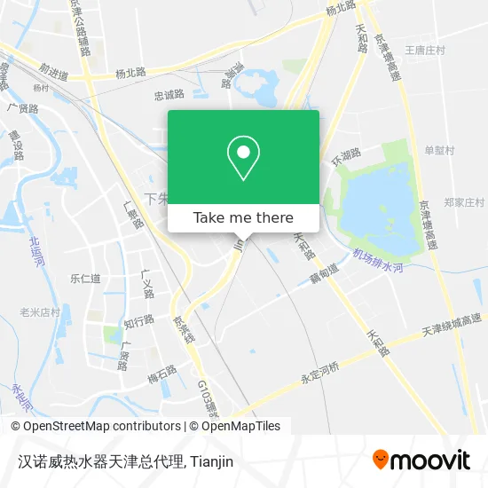 汉诺威热水器天津总代理 map