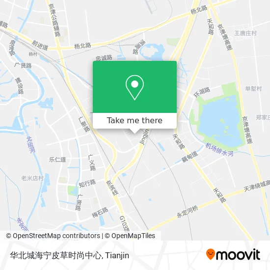 华北城海宁皮草时尚中心 map