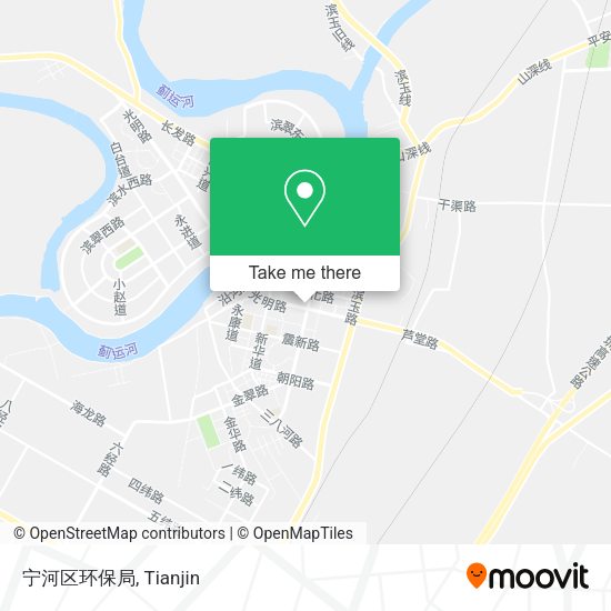 宁河区环保局 map