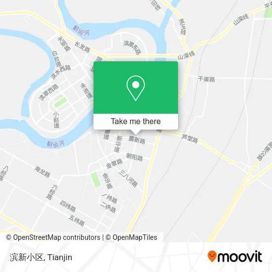 滨新小区 map