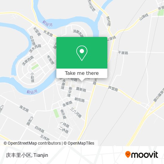 庆丰里小区 map