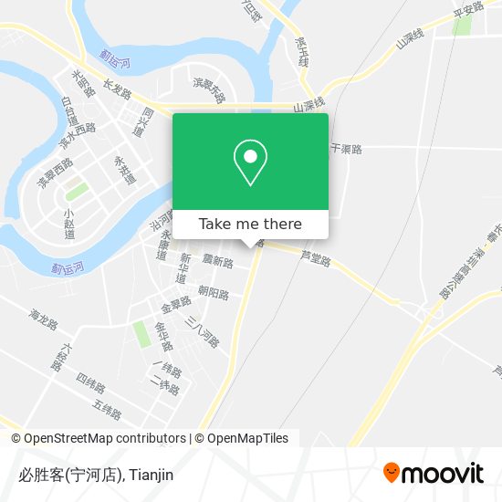 必胜客(宁河店) map