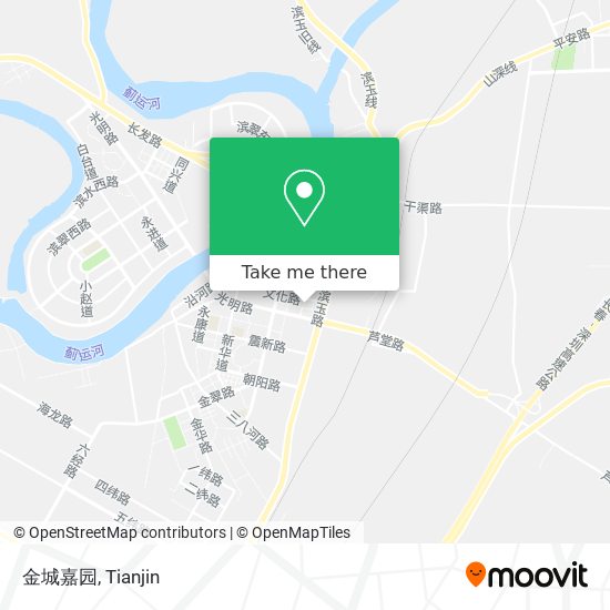 金城嘉园 map