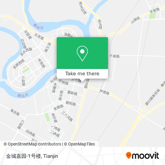 金城嘉园-1号楼 map