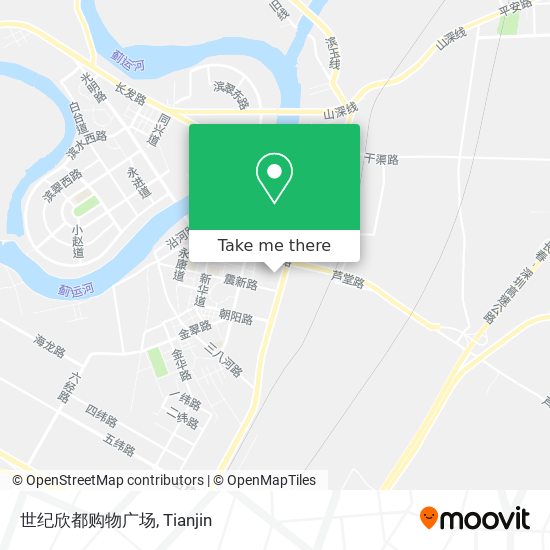 世纪欣都购物广场 map