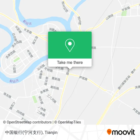 中国银行(宁河支行) map