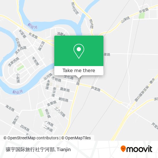 骧宇国际旅行社宁河部 map