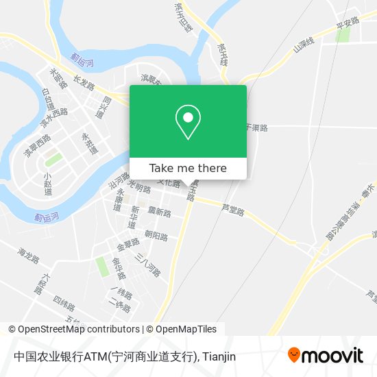 中国农业银行ATM(宁河商业道支行) map