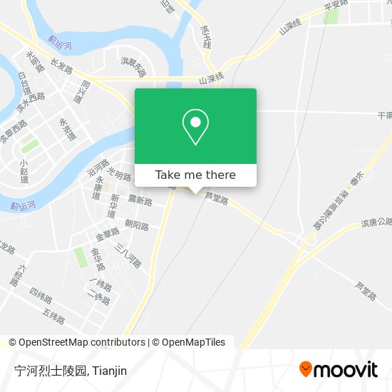 宁河烈士陵园 map