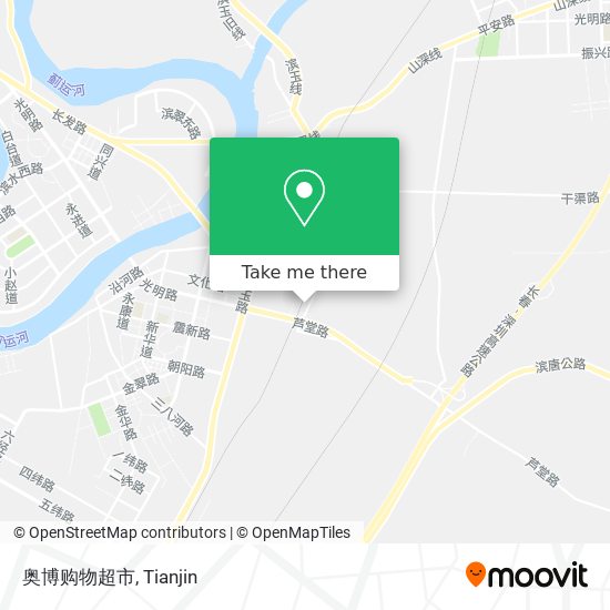 奥博购物超市 map