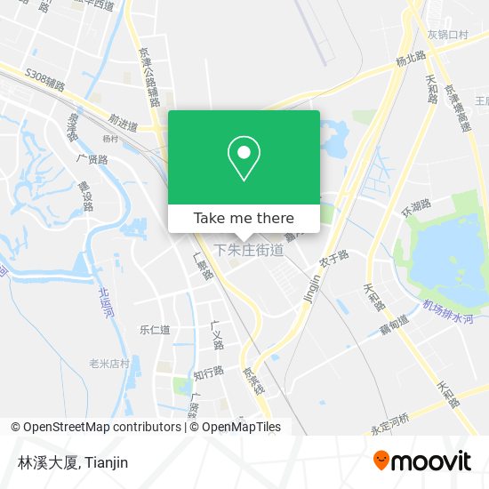 林溪大厦 map
