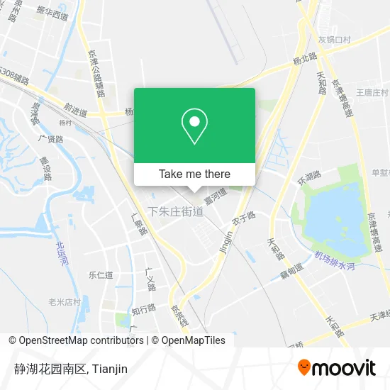 静湖花园南区 map