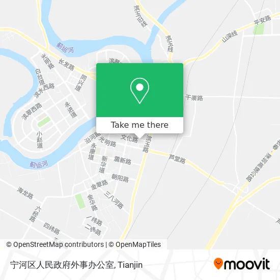 宁河区人民政府外事办公室 map