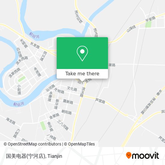 国美电器(宁河店) map