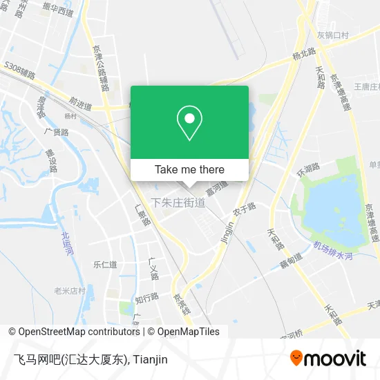 飞马网吧(汇达大厦东) map