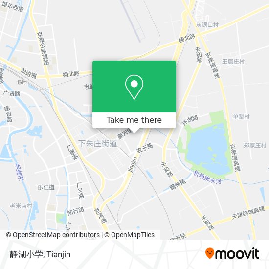 静湖小学 map