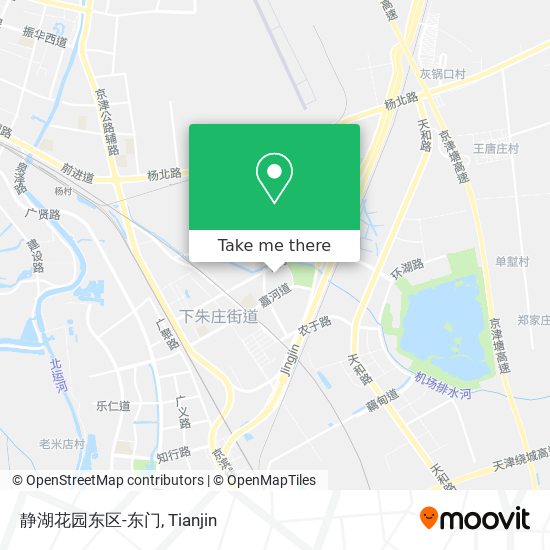 静湖花园东区-东门 map
