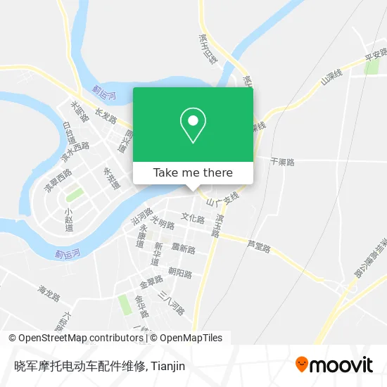 晓军摩托电动车配件维修 map