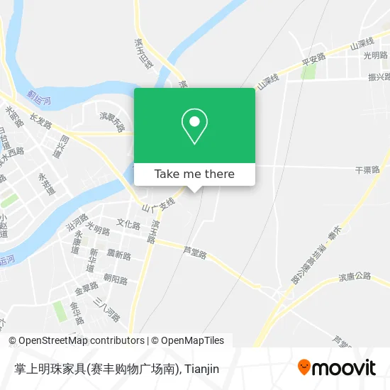 掌上明珠家具(赛丰购物广场南) map