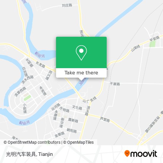 光明汽车装具 map