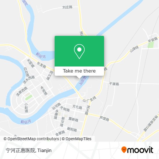 宁河正惠医院 map
