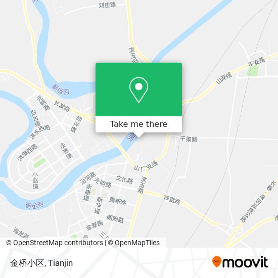 金桥小区 map
