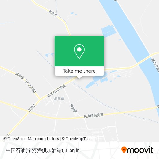 中国石油(宁河潘供加油站) map