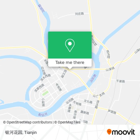 银河花园 map