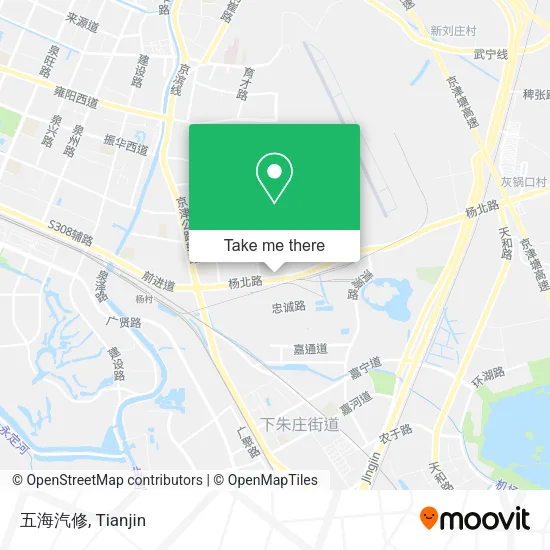 五海汽修 map