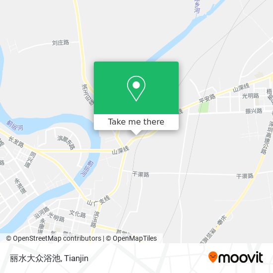 丽水大众浴池 map
