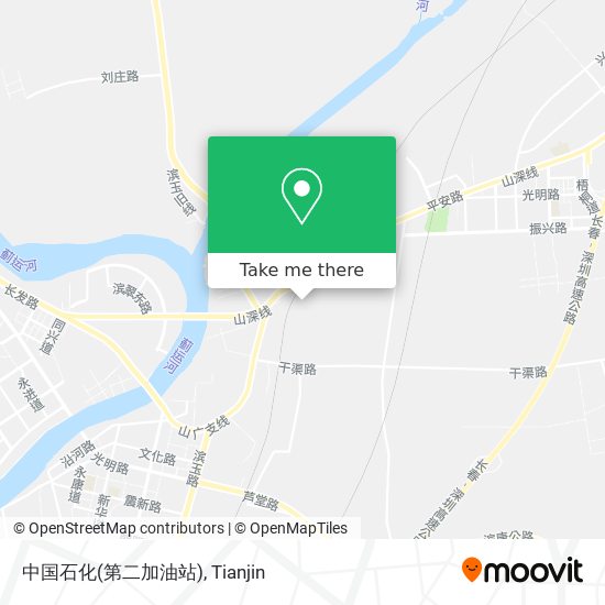 中国石化(第二加油站) map
