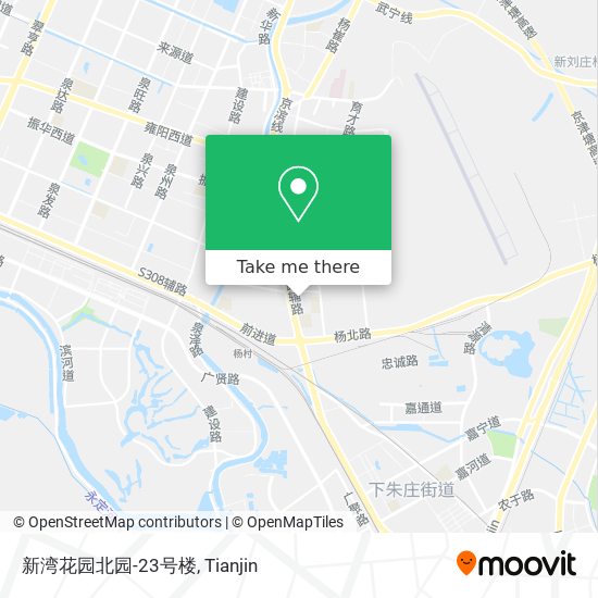 新湾花园北园-23号楼 map