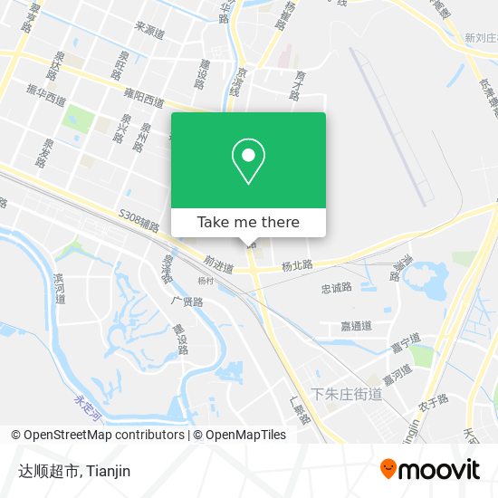 达顺超市 map